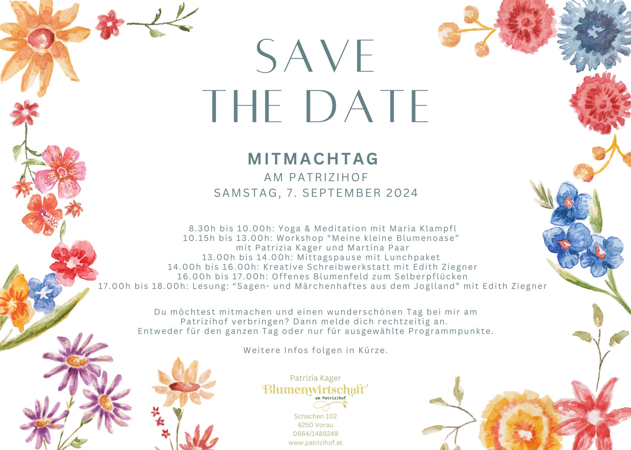 Read more about the article Mitmachtag am 7. September 2024